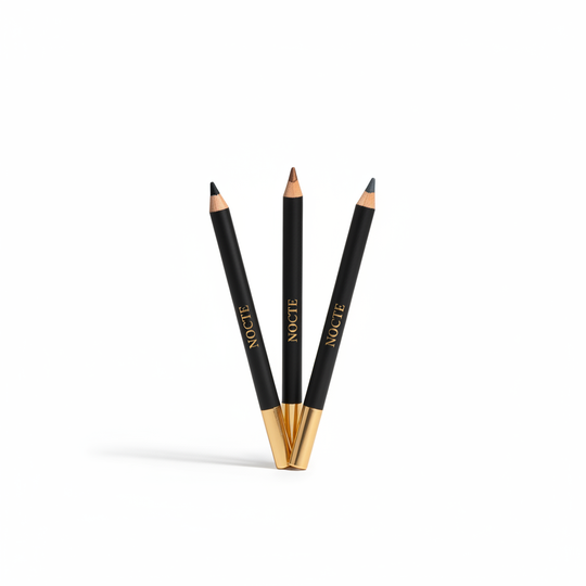 NOCTĒ Beauty — Obsidian Kajal Eye Pencil Set Studio