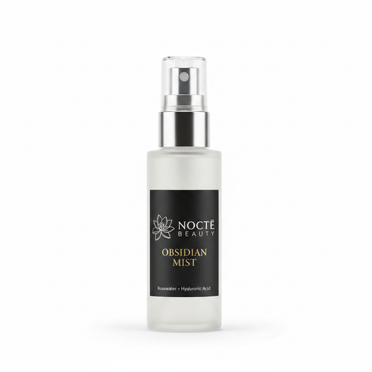 NOCTĒ Beauty — Rosewater + HA Face Mist Studio