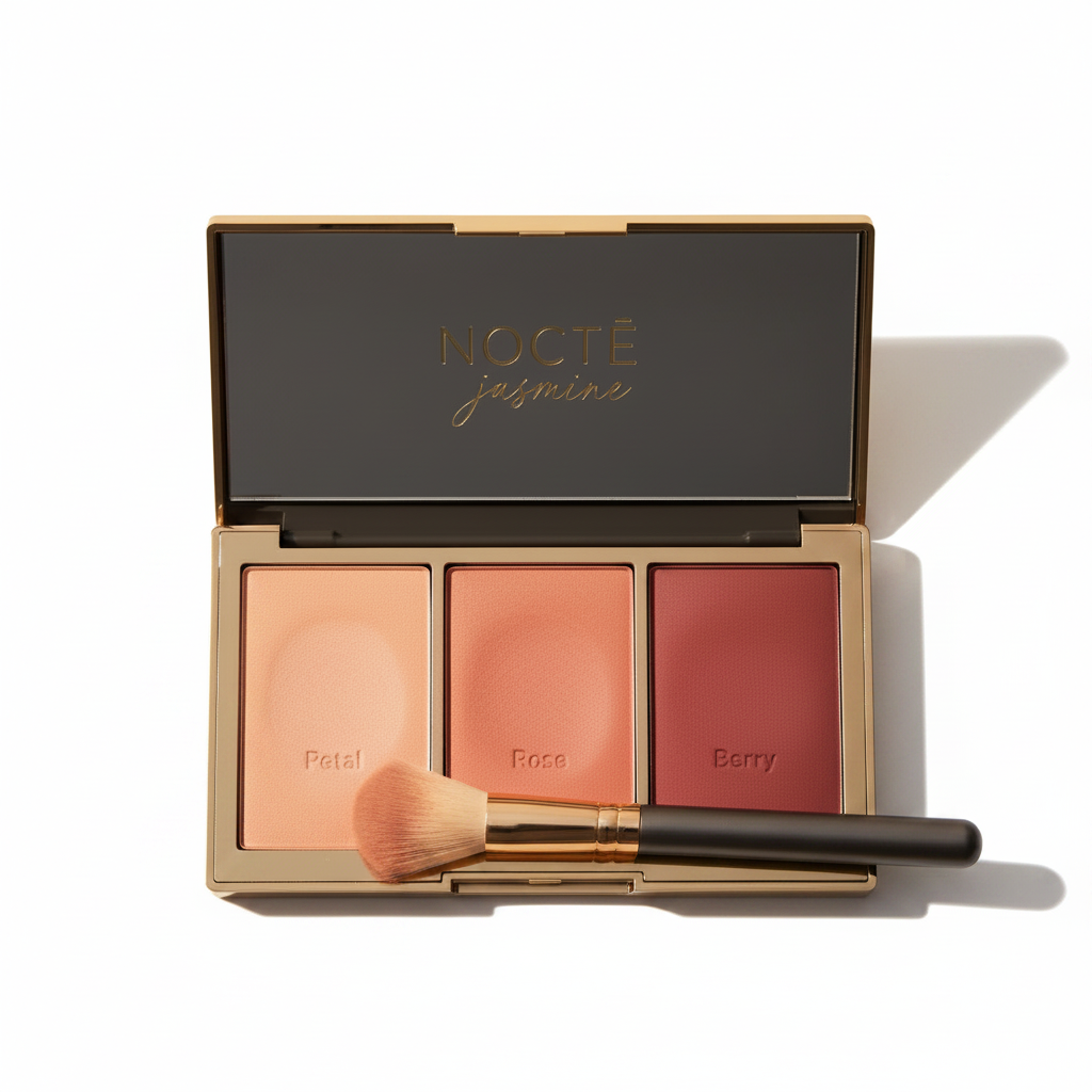 NOCTĒ Beauty — Satin Blush Palette Studio