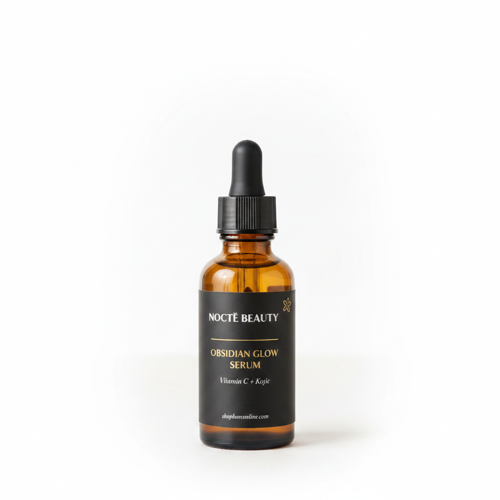 NOCTĒ Beauty — Vitamin C + Kojic Brightening Serum Studio