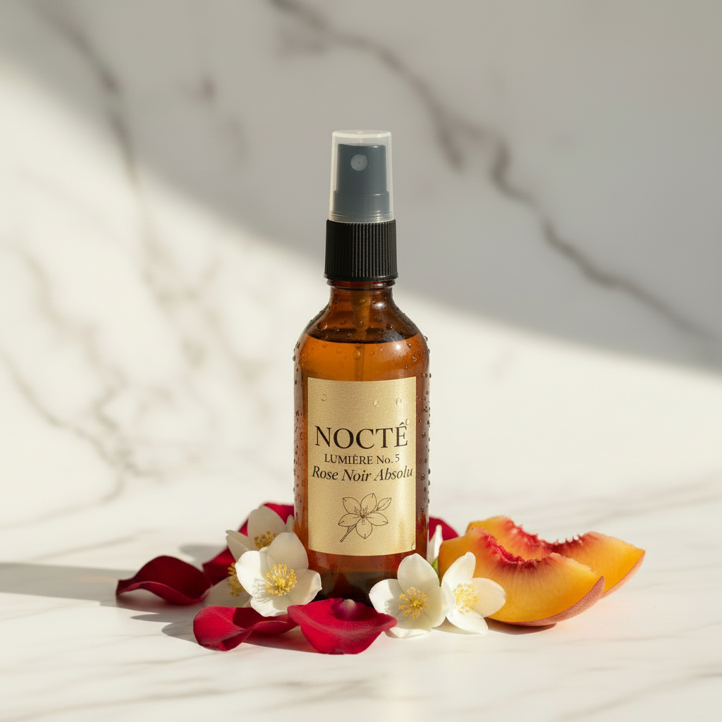 NOCTĒ LUMIÈRE No. 5 — Rose Noir Absolu