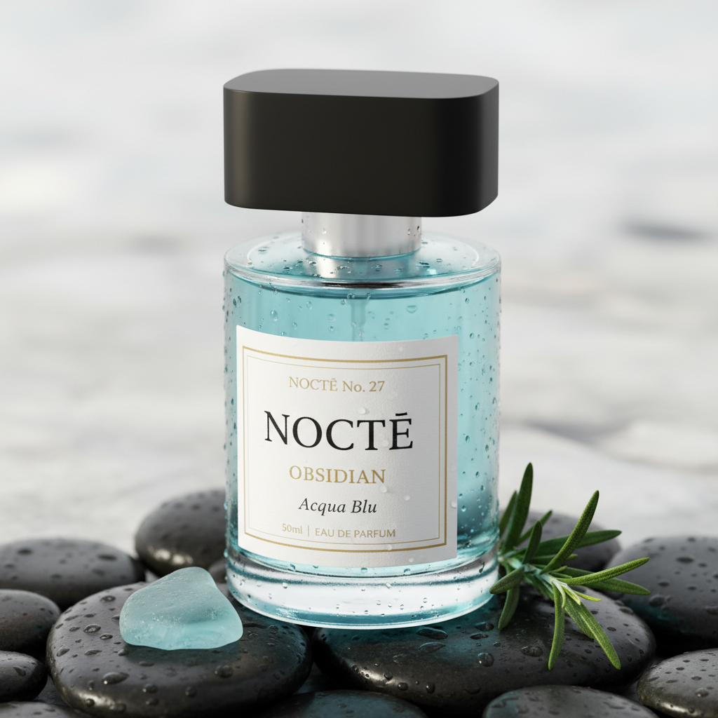 NOCTĒ Fragrance House — NOCTÉ OBSIDIAN No. 7 — Acqua Blu — Inspired by Giorgio Armani