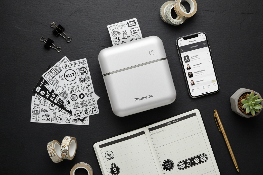 Phomemo M02 Pro - Lifestyle